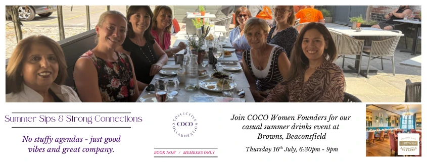COCO Summer Drinks and Networking for members